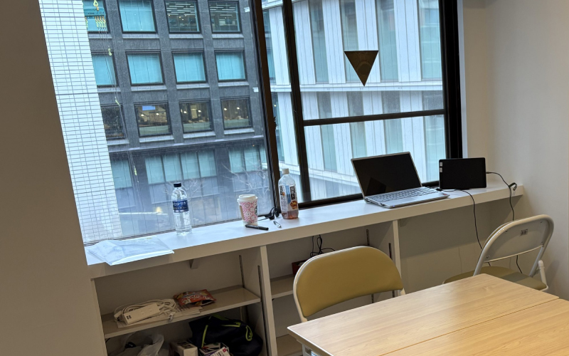 稼働し始めた千代田区の事業所です